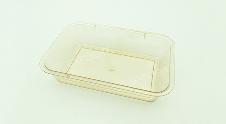 Reusable plastic sterilization tray 
